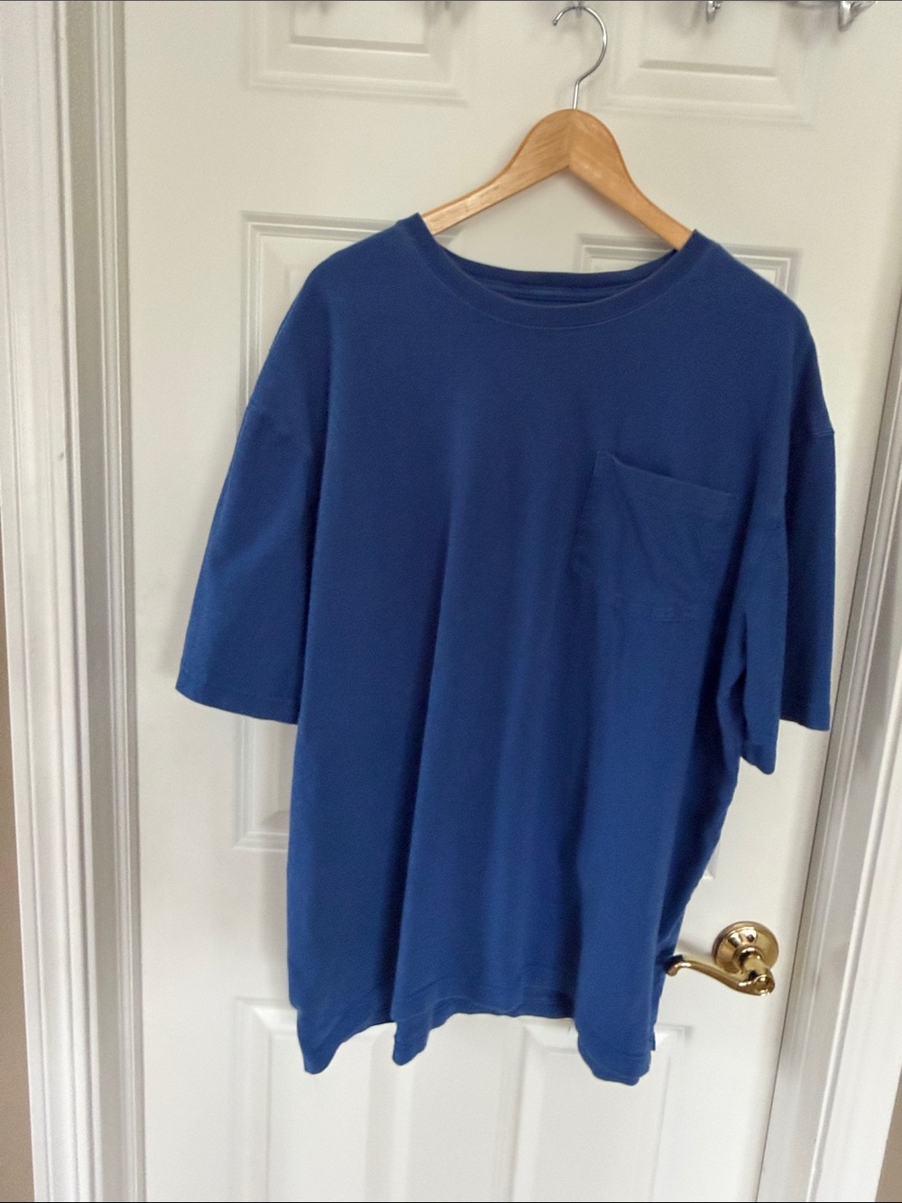 Duluth Trading Co Men's Pocket Tee in Deep Blue - Relaxed Fit - XL